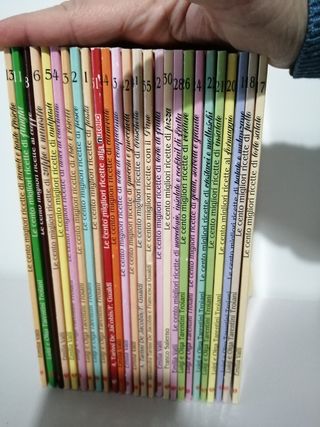 26 libretti Le cento ricette di...
