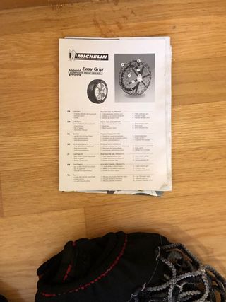 Cadenas para nieve Michelin