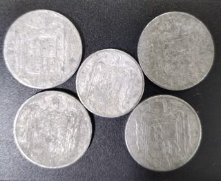 lote Monedas españolas de 1941 a 1953