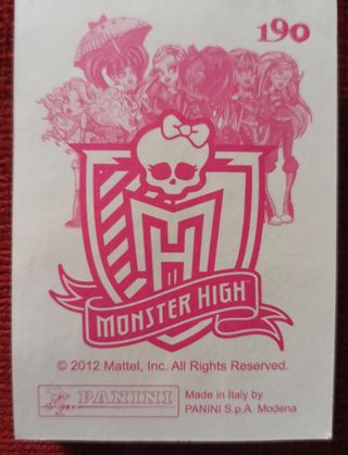 LOTE ALBUM MONSTER HIGH