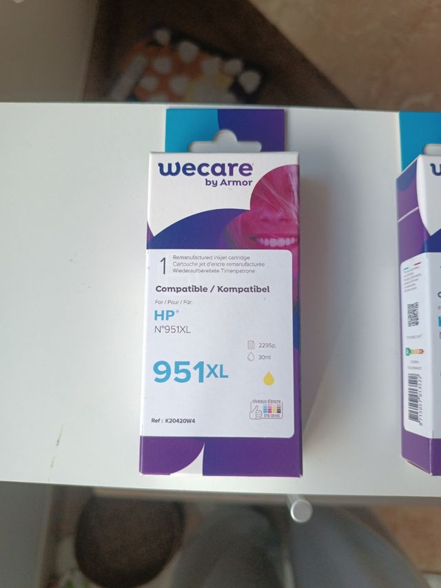 Cartucho tinta HP Wecare armor