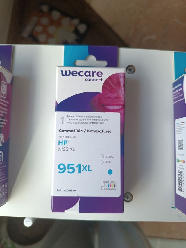 Cartucho tinta HP Wecare armor