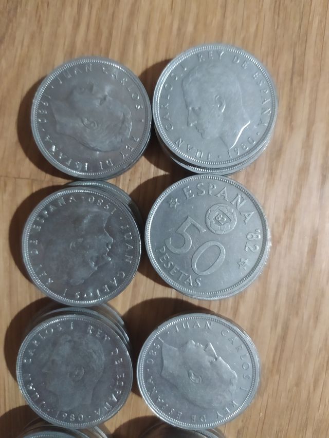 Monedas de 50 pesetas