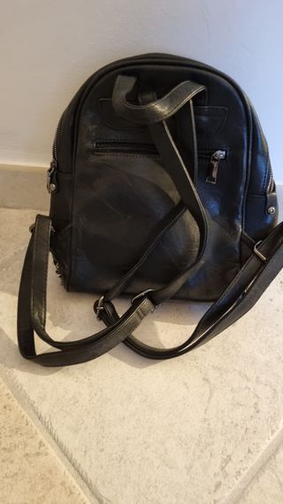 Zainetto ecopelle nero