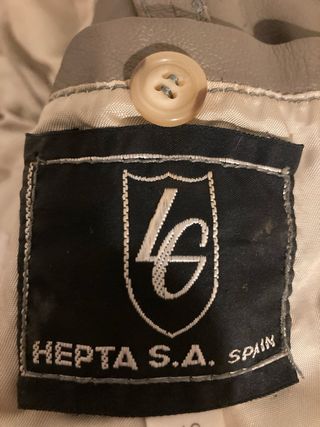 Cazadora cuero años 80