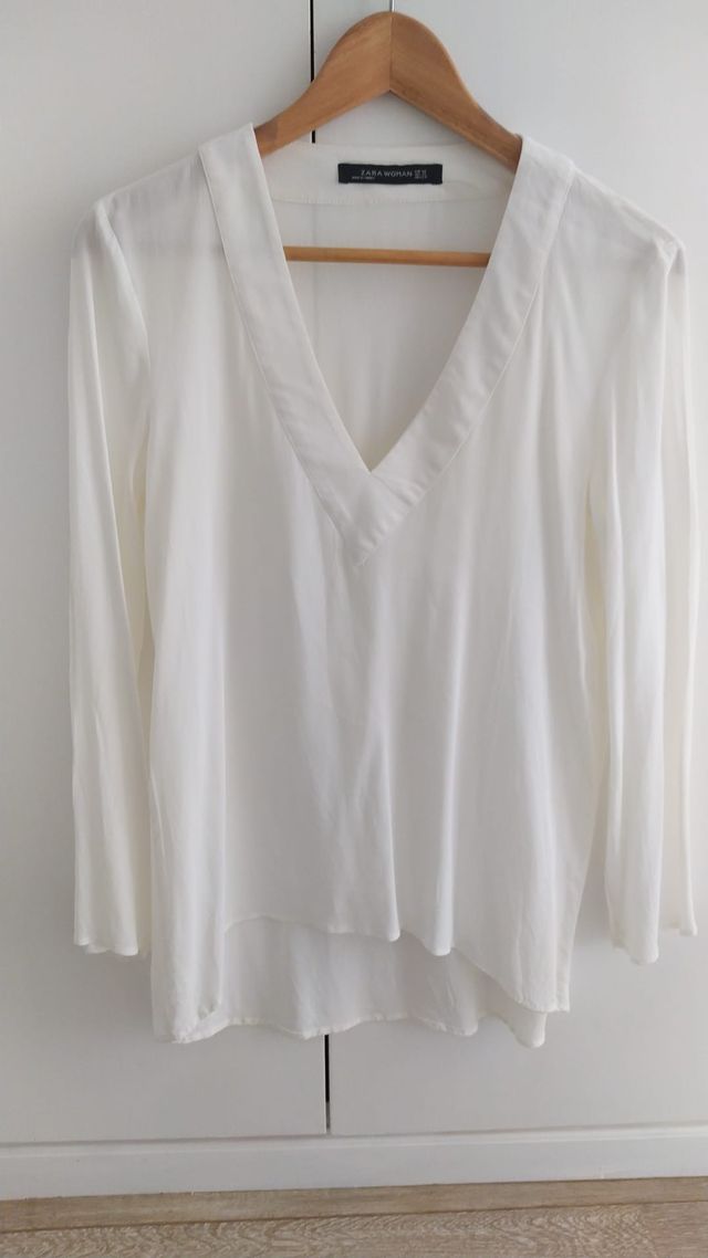 Camisa blanca mujer