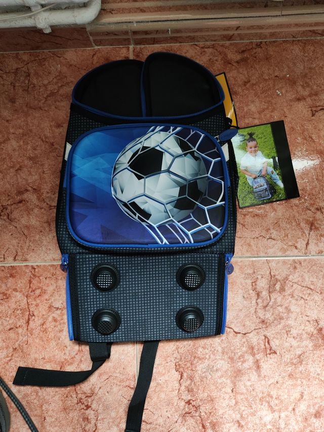 🔥 NUEVA 🔥Mochila infantil + reloj