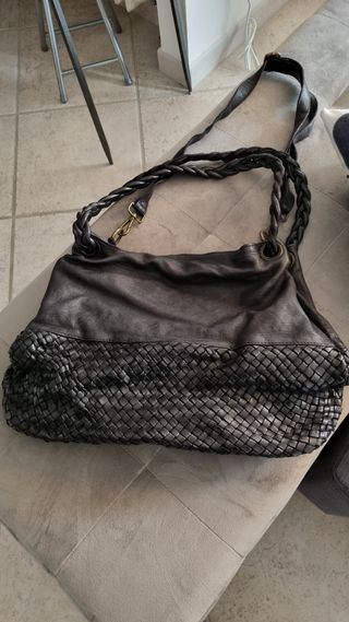 Borsa nera pelle