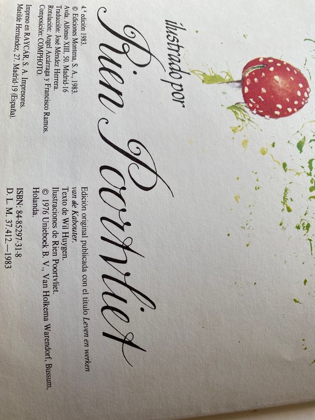 Libro “Los gnomos” 4ª edición 1983