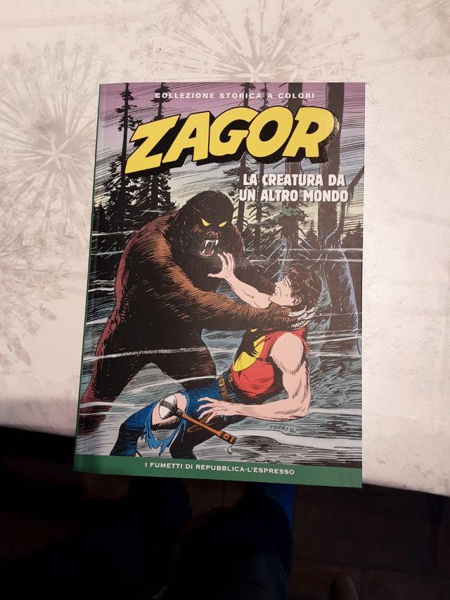 Zagor "la creatura da un altro mondo"