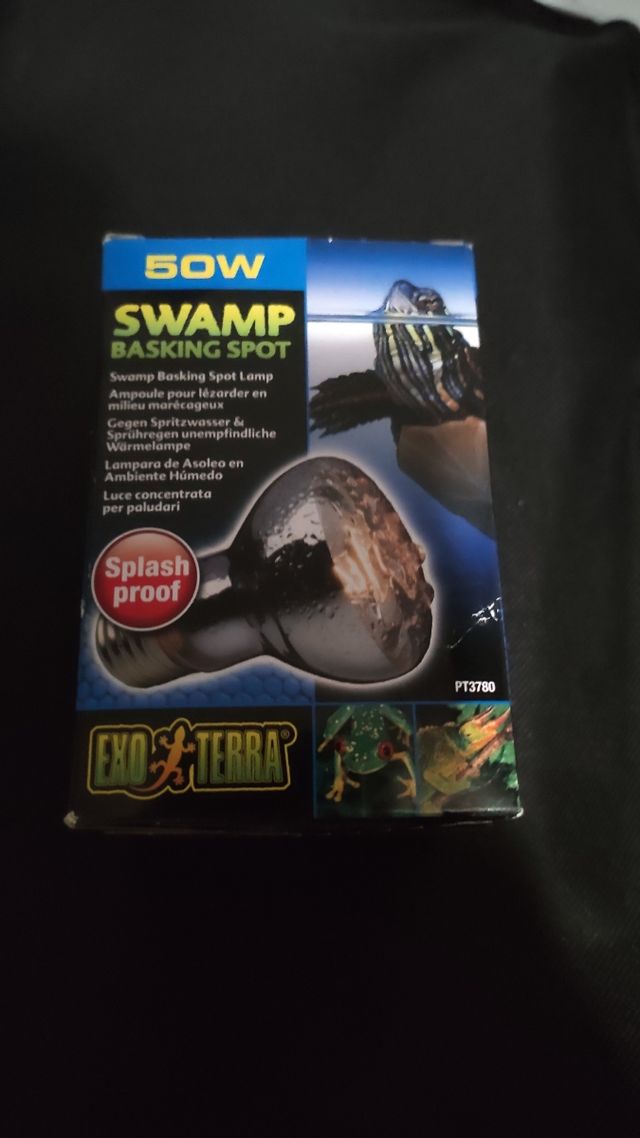 Lampara terrareo mascotas