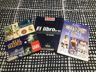 Lote álbumes Real Madrid