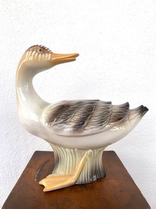 PATO DE PORCELANA VINTAGE