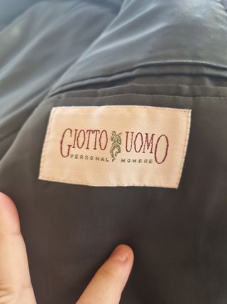 Traje de boda negro hombre