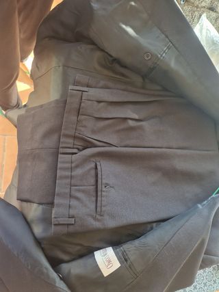 Traje de boda negro hombre