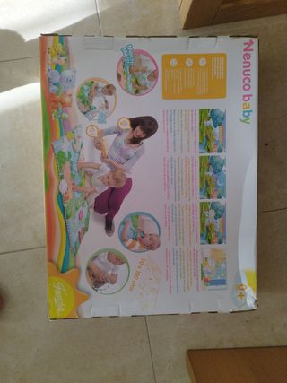 Manta actividades gimnasio Nenuco baby