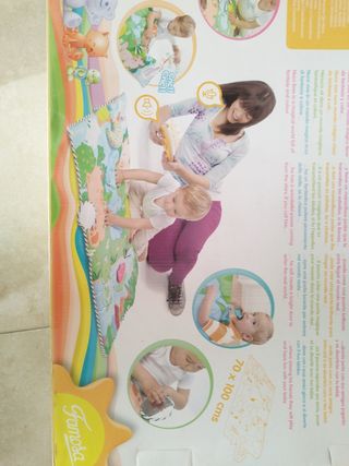 Manta actividades gimnasio Nenuco baby