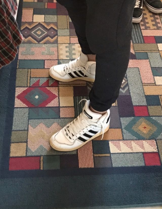 scarponcini adidas bianchi 41