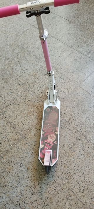Patinete oxelo rosa