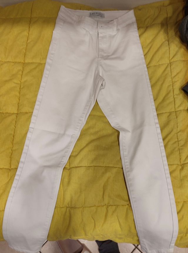 Pantalone bianco donna