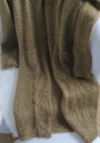 Chaqueta larga de punto Mariona Gen 