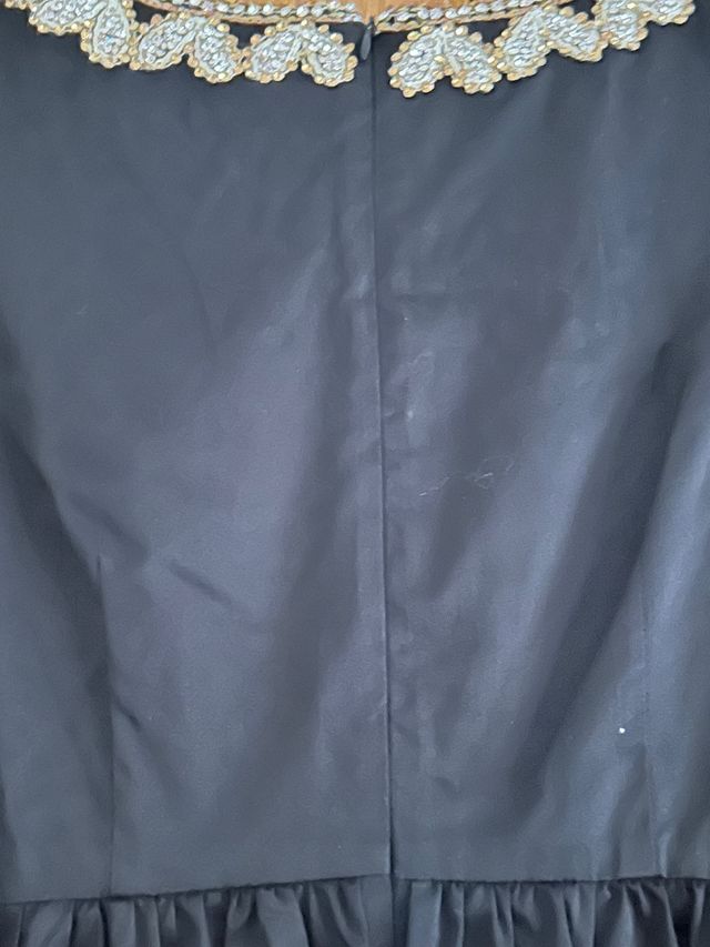 vestido niza pedreria