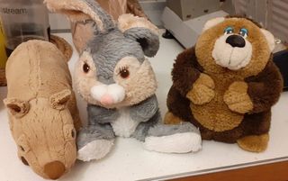 peluche a forma animale