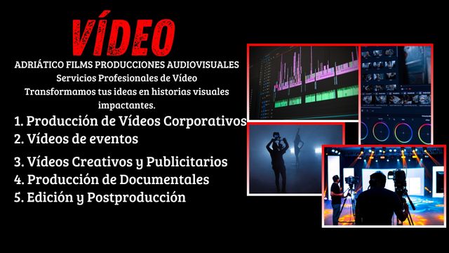Fotógrafo y Video
