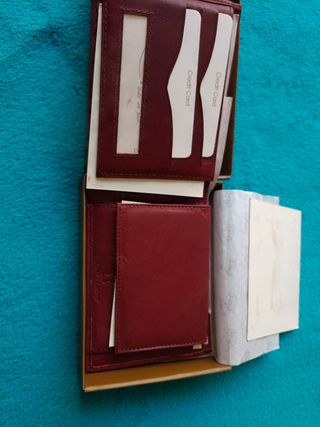 Monedero piel hombre