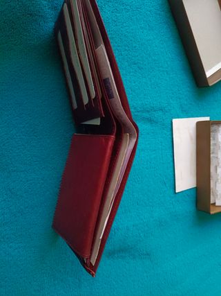 Monedero piel hombre