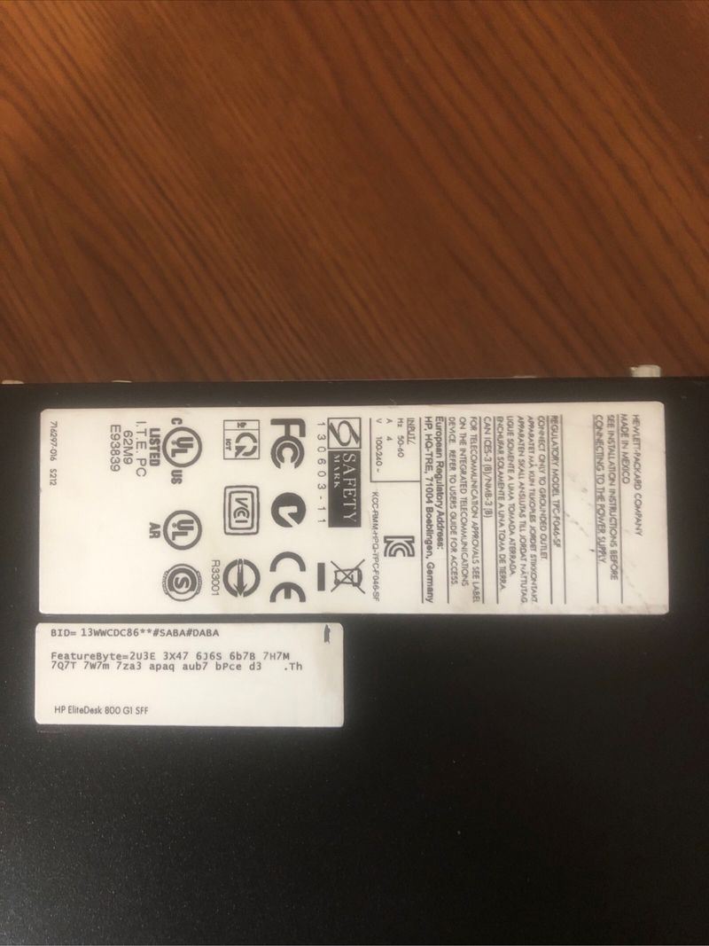 HP EliteDesk 800 G1 afbeelding 7