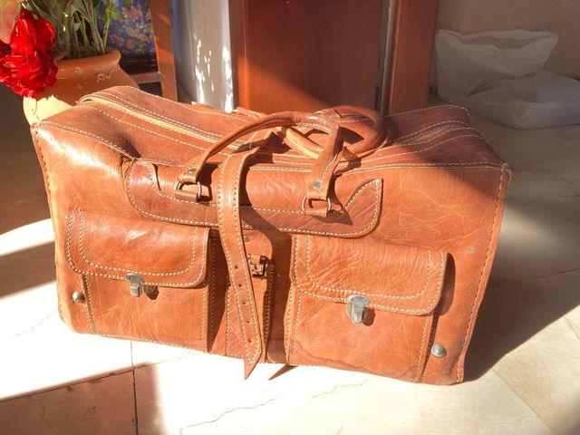 Bolso vintage de viaje