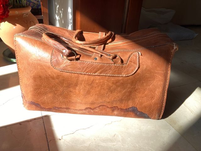 Bolso vintage de viaje