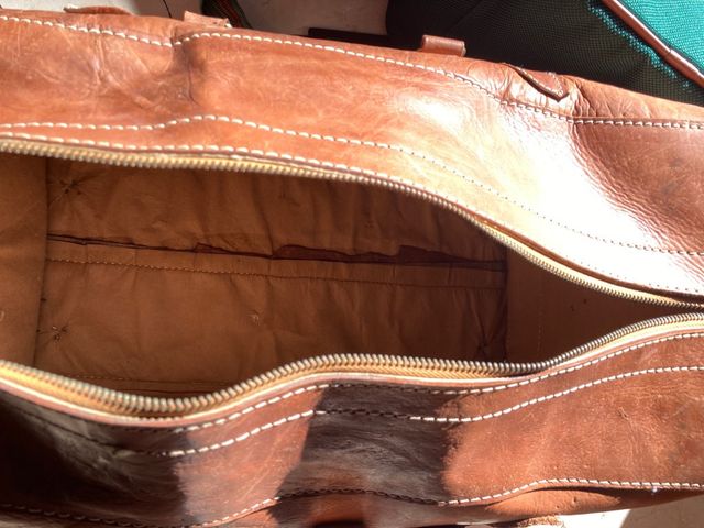 Bolso vintage de viaje