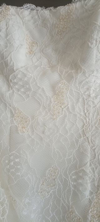 ⚠️Traje de novia marca aire talla 38 40⚠️
