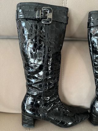Botas altas de charol. Pons Quintana. Talla 37
