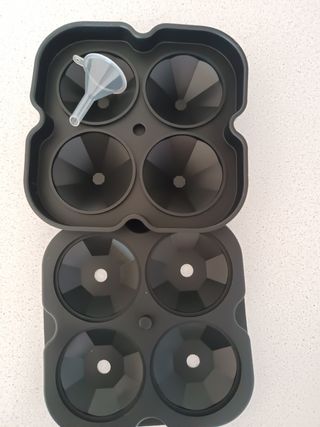 Pack 3 moldes  Cubitos Hielo en Forma de Diamante