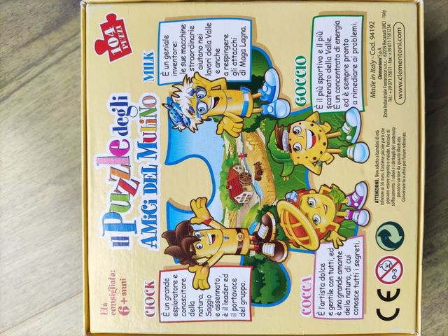 Puzzle degli amici del Mulino