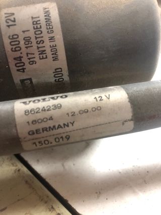 Varillas limpiaparabrisas 8624239 volvo s60