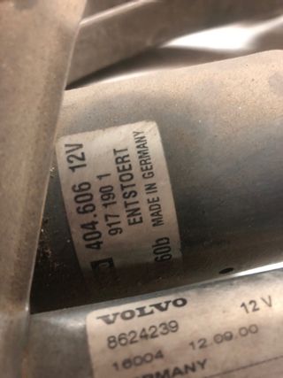 Varillas limpiaparabrisas 8624239 volvo s60