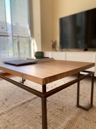 Mesa de centro comedor madera maciza