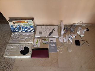 CONSOLA WII CON LOS ACCESORIOS. Regalo juegos 