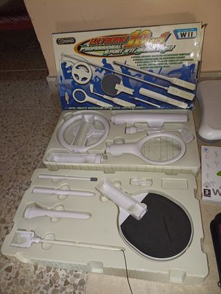 CONSOLA WII CON LOS ACCESORIOS. Regalo juegos 