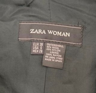 chaqueta abrigo mujer Zara