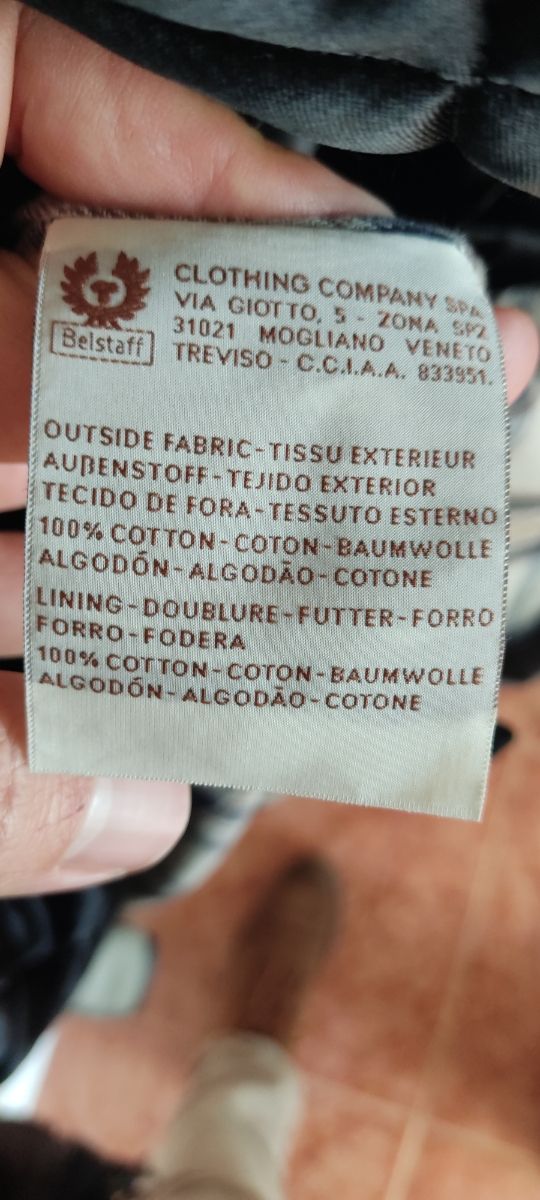 Cazadora motera Belstaff