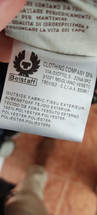 Cazadora motera Belstaff 