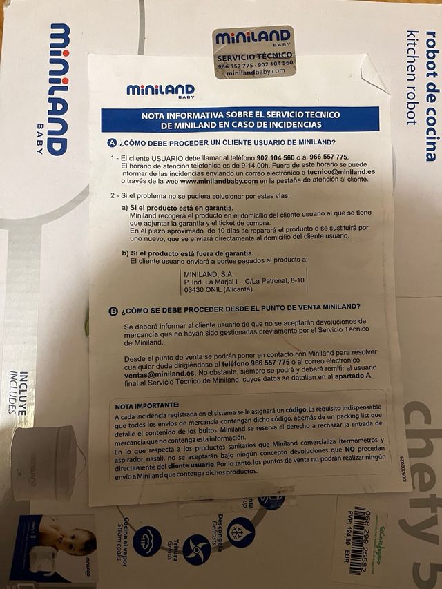 robot de cocina (bebes) 