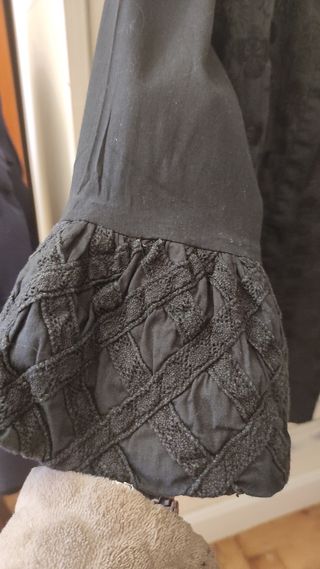 Blusa bordada negra Almatrichi. T 38-40