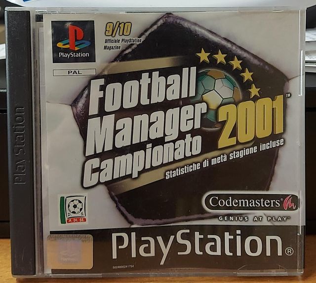 FOOTBALL MANAGER CAMPEONATO ITALIANO 2001 PS1 de Segunda mano por - Main Image