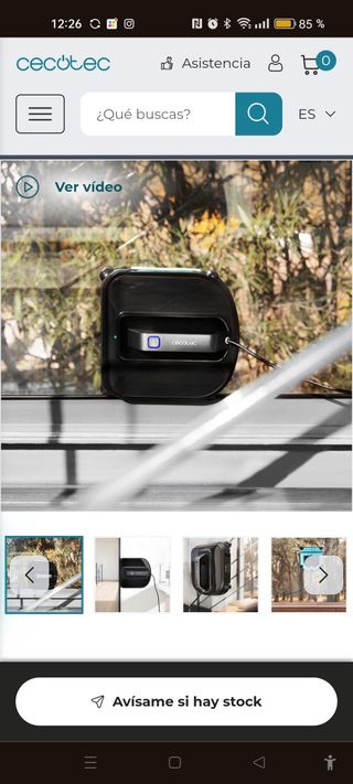 Robot limpia Cristales